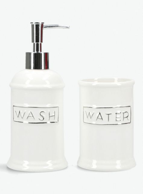 Set Dispensador + Vaso Letras Sarah Miller-0