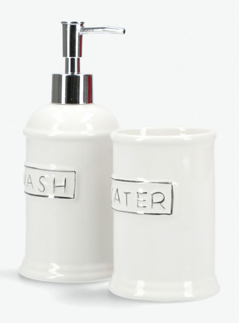Set Dispensador + Vaso Letras Sarah Miller-1