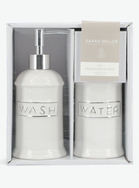 Set Dispensador + Vaso Letras Sarah Miller-2