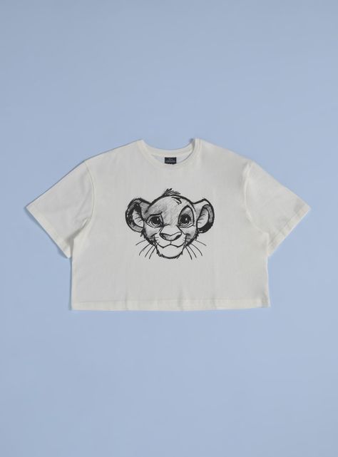 Polera Manga Corta Estampada Simba Disney-2