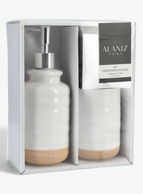 Set Dispensador + Vaso Rustic-1