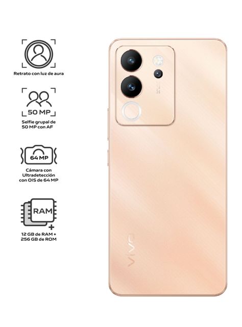Smartphone V30 Lite 256GB 6.6" Rose Gold Liberado-1