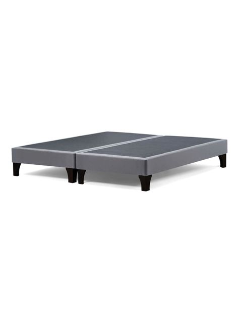 Base King Base Dividida 180x200 cm Gris Claro-0