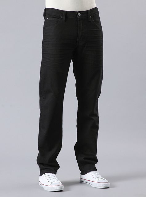 Jeans Daren Regular Fit Tiro Medio-0
