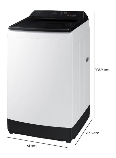 Lavadora Carga Superior 15 Kg EcoBubble WA15CG5441BWZS-1