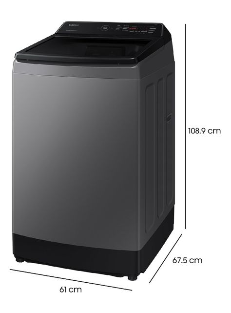 Lavadora Carga Superior 15 Kg EcoBubble WA15CG5441BDZS-1
