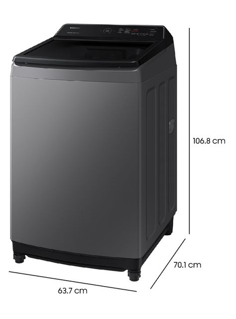Lavadora Carga Superior 17 Kg EcoBubble WA17CG6441BDZS-1