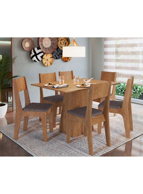 Juego de Comedor + 6 Sillas-4