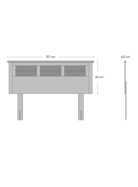 Cama Europea Everest 2 Plazas + Set Muebles Villarreal-1