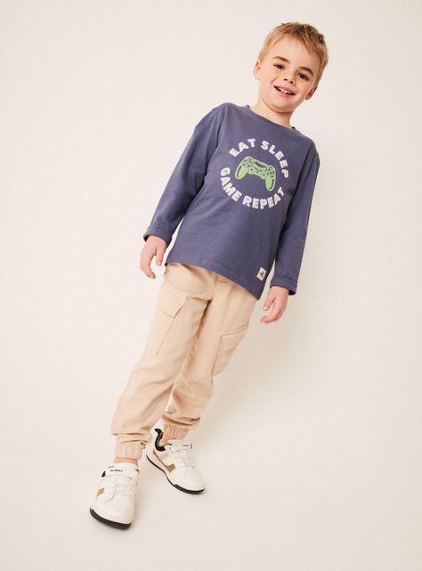 Pantalón Jogger Bolsillos Cargo-0