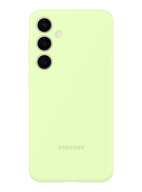 Carcasa Galaxy S24+ Silicone Case Light Green-0