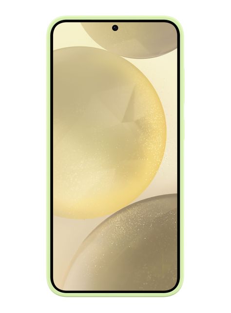 Carcasa Galaxy S24+ Silicone Case Light Green-5