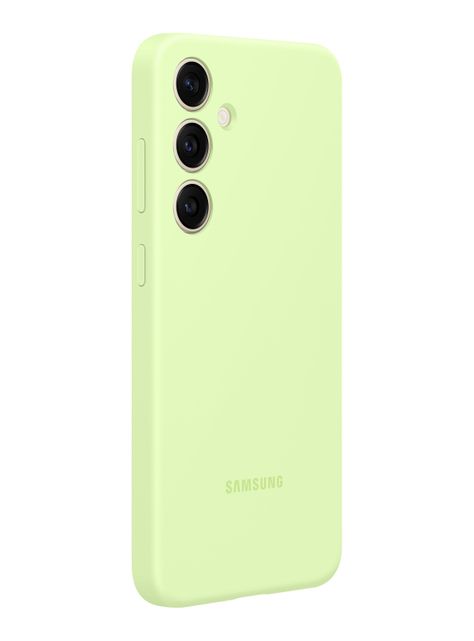 Carcasa Galaxy S24+ Silicone Case Light Green-2