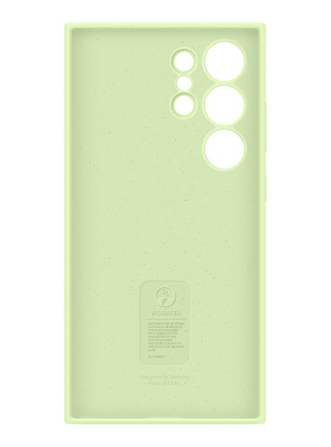 Carcasa Galaxy S24 Ultra Silicone Case Light Green-1