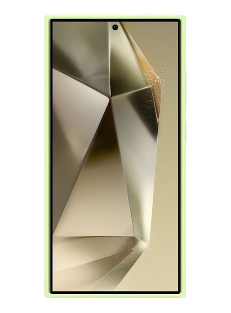 Carcasa Galaxy S24 Ultra Silicone Case Light Green-3