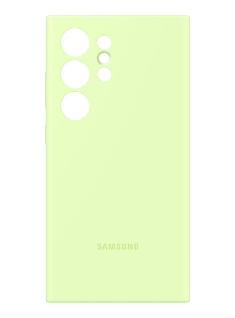 Carcasa Galaxy S24 Ultra Silicone Case Light Green-2