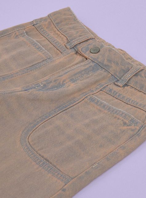 Jeans Desteñido y Desflecado-3