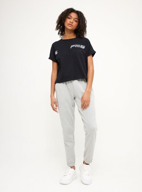 Polera Estampado Branding Manga Corta Roll Up-3
