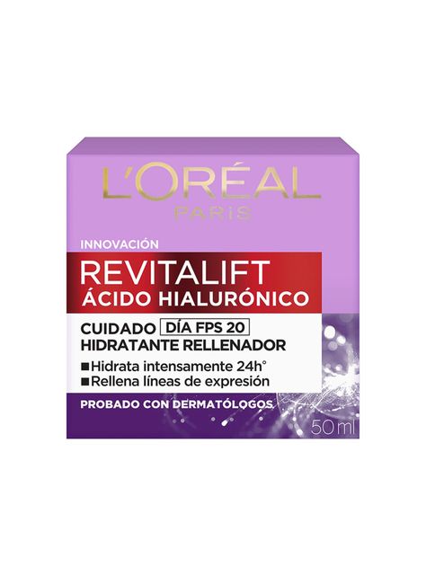 Crema Dermo Expertise L'Oréal Paris Revitalift Acido Hialuronico Día 50 ml-2