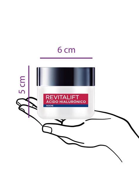 Crema Dermo Expertise L'Oréal Paris Revitalift Acido Hialuronico Noche 50 ml-4