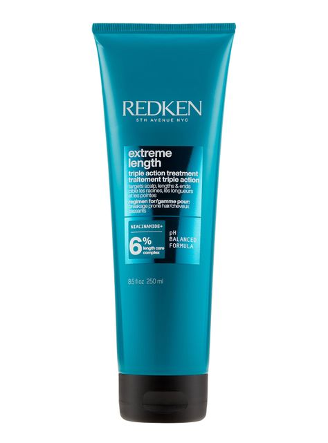 Máscara de Tratamiento Fortalecedor de largos Cabello Quebradizo Triple Action Extreme Length 250ml-0