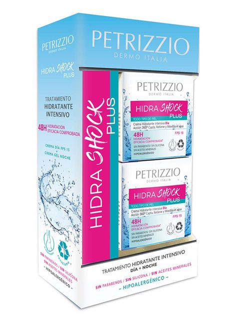 Estuche Petrizzio Cremas Hidratantes Hidrashock Día-Noche 100 g-0