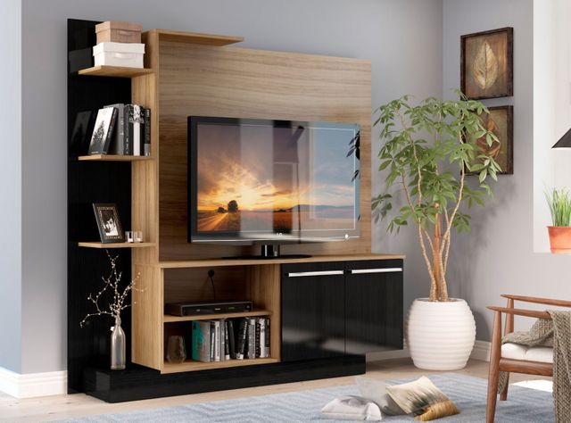Estante TV 60" Simple Café-2
