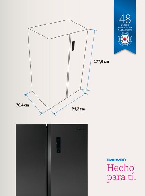 Refrigerador Side by Side No Frost 562 Litros DRSS630NFIND-1