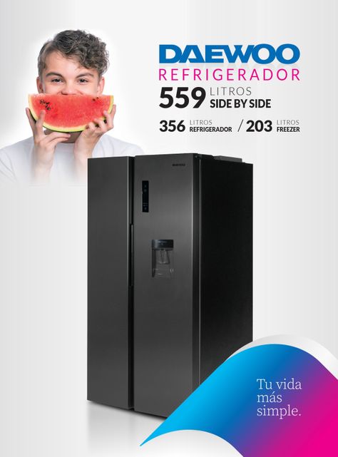 Refrigerador Side by Side No Frost 559 Litros DRSS630NFIWDCL-3