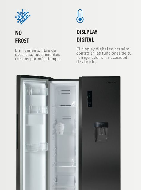 Refrigerador Side by Side No Frost 559 Litros DRSS630NFIWDCL-5