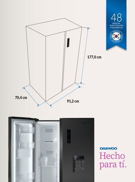 Refrigerador Side by Side No Frost 559 Litros DRSS630NFIWDCL-1