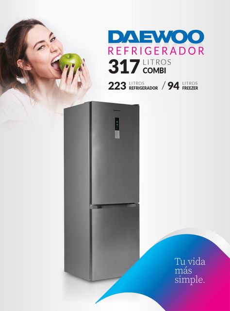 Refrigerador Bottom Freezer No Frost 317 Litros DRSC340NFINDCL-5