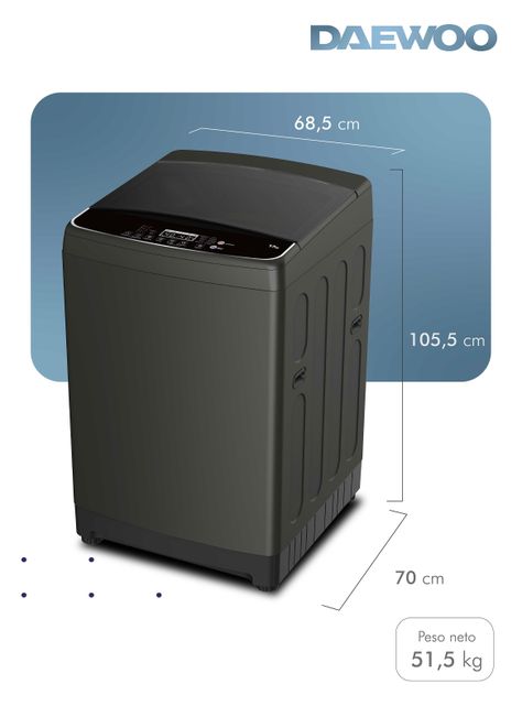 Lavadora Carga Superior 17 Kg DWT17S21CL-1