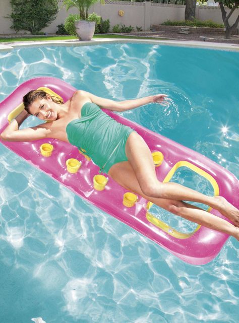 Colchoneta Inflable 175 cm Rosada-2
