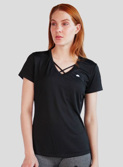 Polera Ellesse Ellesse Ágata Mujer Negro-0