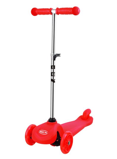 Scooter 3 Ruedas Rojo-0