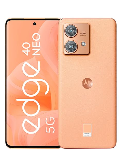 Smartphone Edge 40 Neo 256GB 6.5" Peach Fuzz Liberado-0