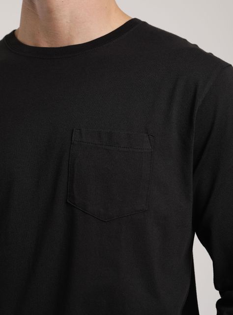 Polera Bolsillo Algodón Orgánico-2