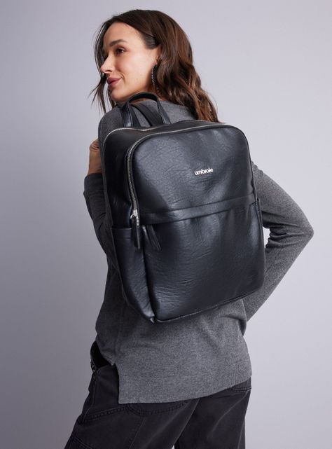 Mochila Notebook Básica Bolsillos-0