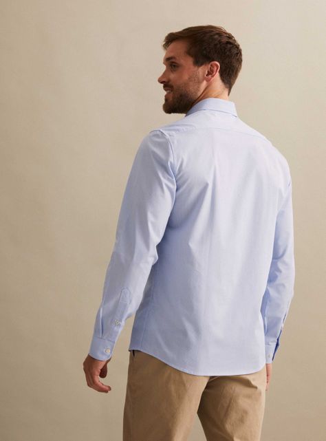 Camisa Manga Larga Raya Básica-1