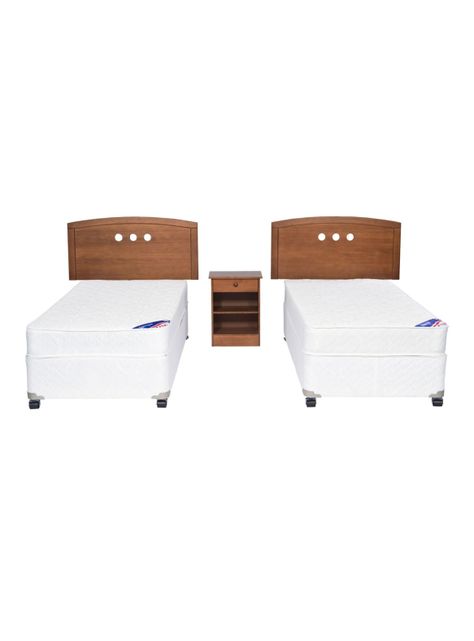 Dúplex Cama Americana Spring III 1 Plaza + Muebles Juvenil-1