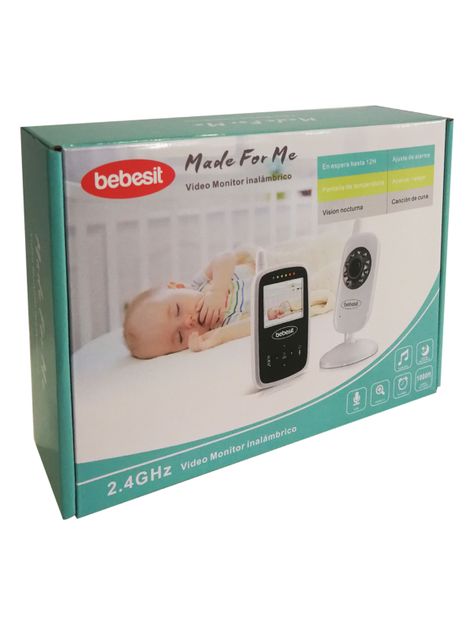 Monitor con Camara & Audio Portatil Bebesit-4