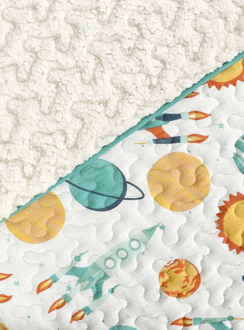 Quilt Infantil Sherpa 1.5 Plazas Diseño 2-1