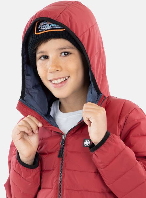 Parka Liso Red-2