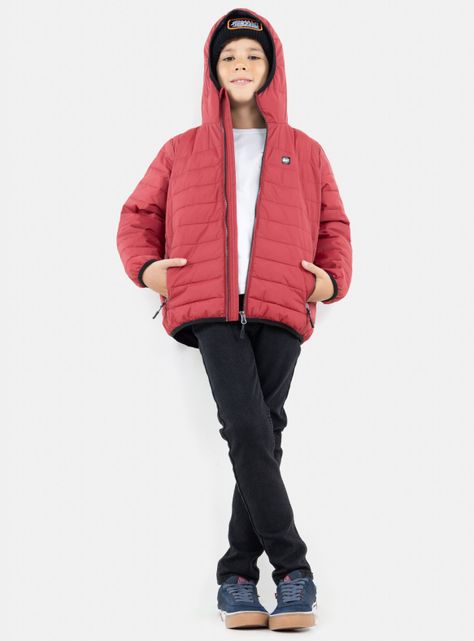 Parka Liso Red-3