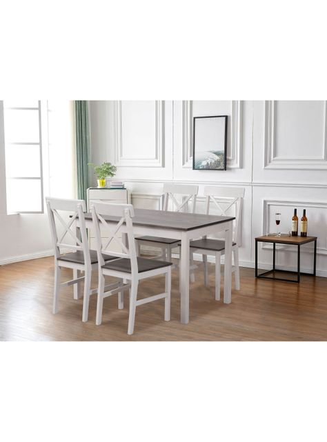 Juego de Comedor Romance + 4 Sillas Attimo-6