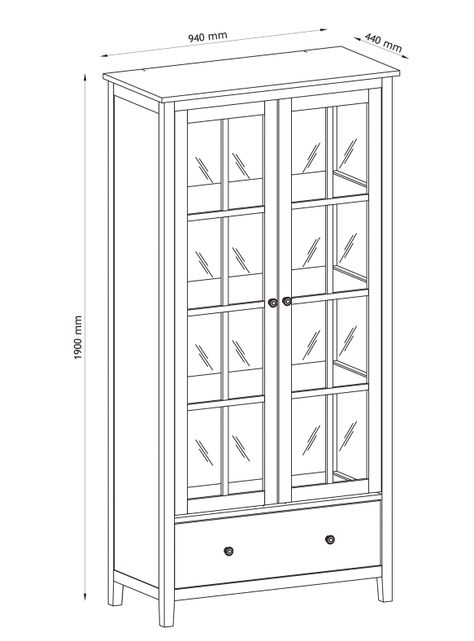 Vitrina Benedikt Blanco-2