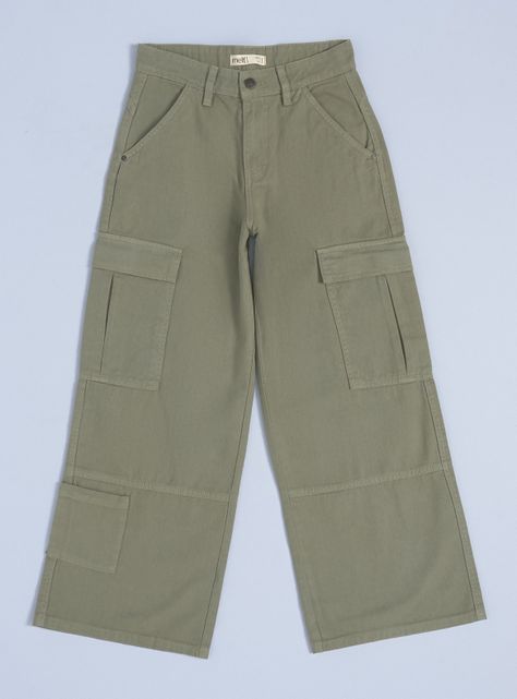 Pantalón Bolsillos Cargo-2