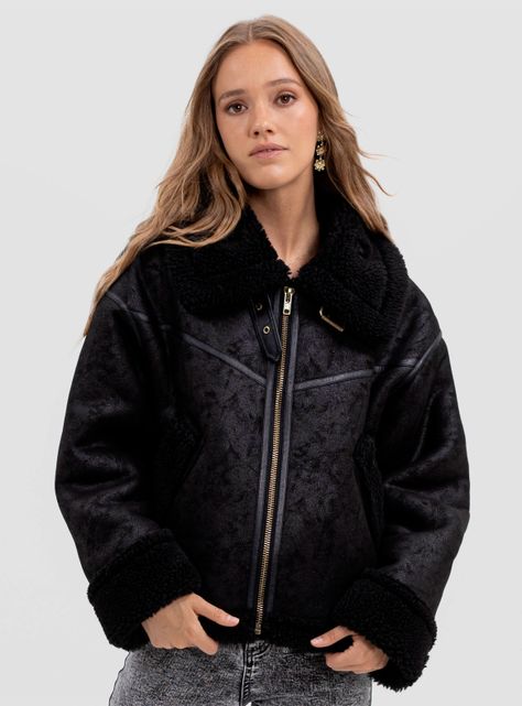 Chaqueta Aviadora Bonded-0