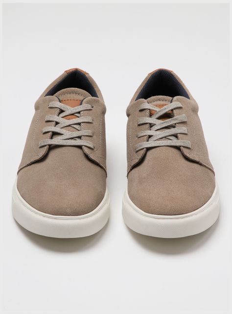 Zapatilla Urbana Hombre Efecto Gamuza con Cordón-2